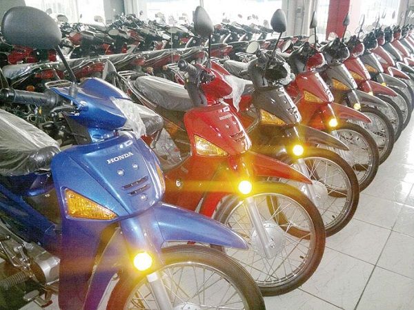 La venta de motos en la Provincia ya acumula 27 meses consecutivos con cifras en baja