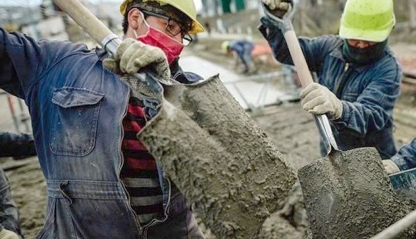 El trabajo registrado en la construcción aumentó un 36,2%