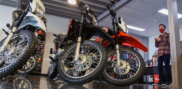 Fuerte suba de la venta de motos en abril