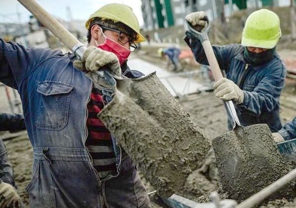 En mayo subió un 56,3% el empleo registrado en la construcción